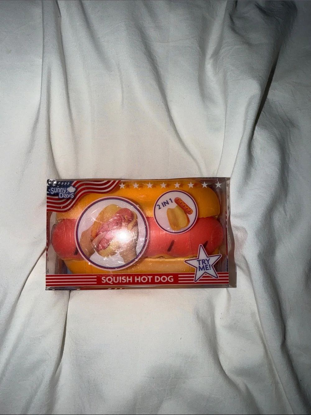 New Rare the good Squishy Hot Dog Toy!